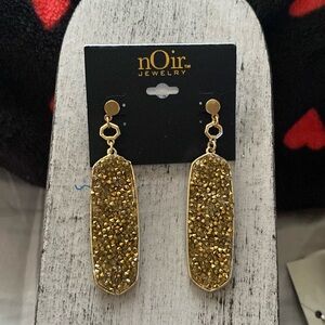 NWT noir earrings